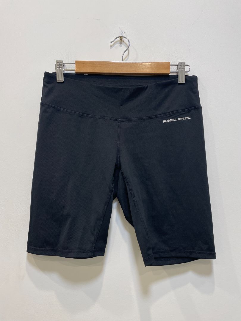 Black Russell Athletic Performance Bike Shorts, 12