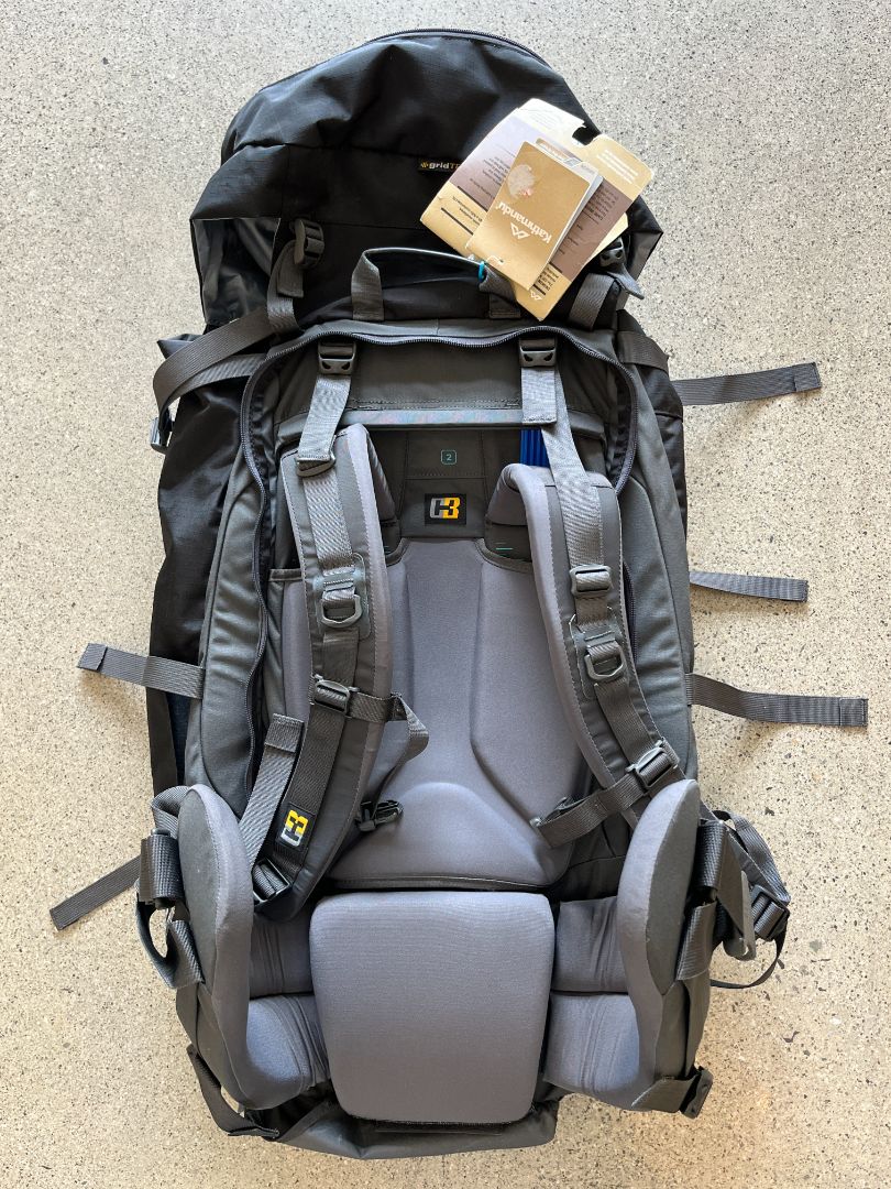 Kathmandu Backpack, 70L+15L & Survival kit