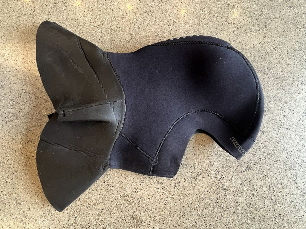 Black Pinnacle Wetsuit Hood, L