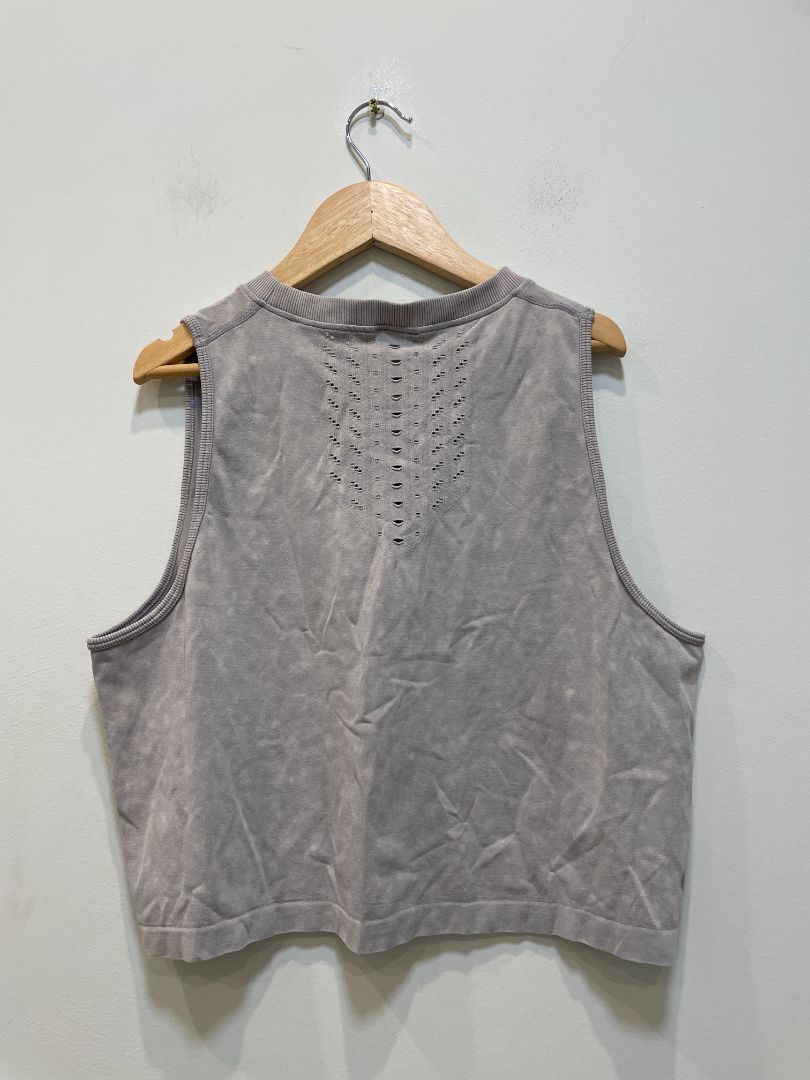 Grey Cotton On Body Cropped Tank, XS-S