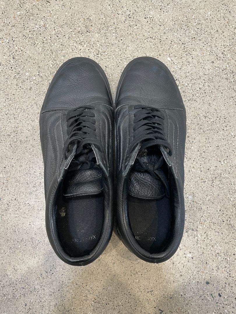 Black Vans Old Skool Shoes, EU 46