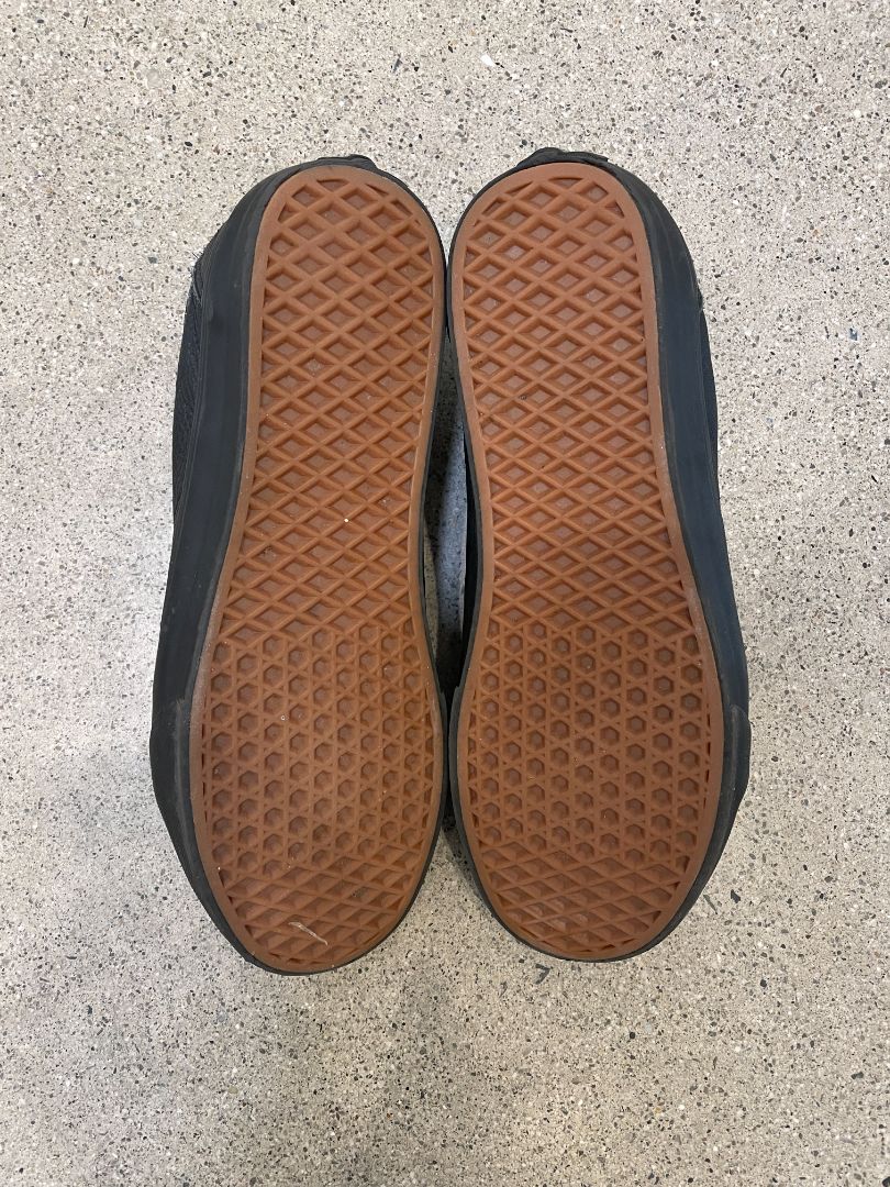 Black Vans Old Skool Shoes, EU 46