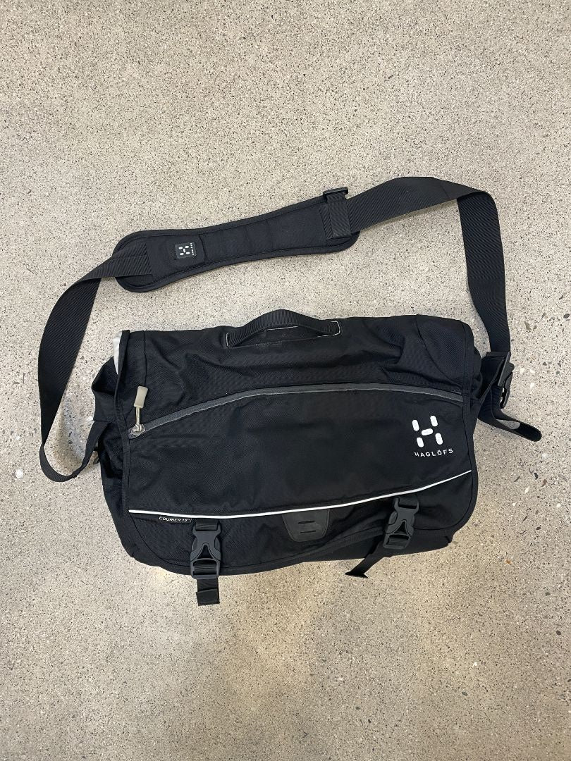 Black Haglöfs Courier 15 Bag, 15L