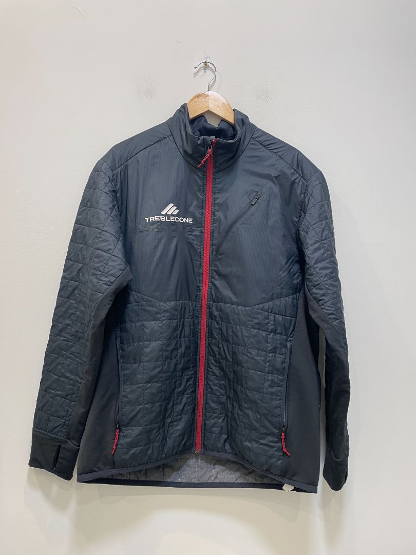 Black Icebreaker MerinoLoft Hybrid Jacket, XL