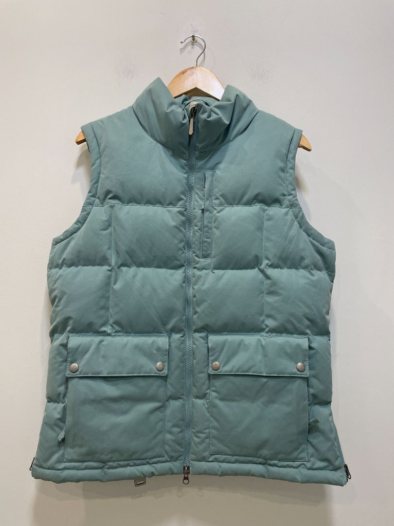 Teal Nike Puffer Vest, L
