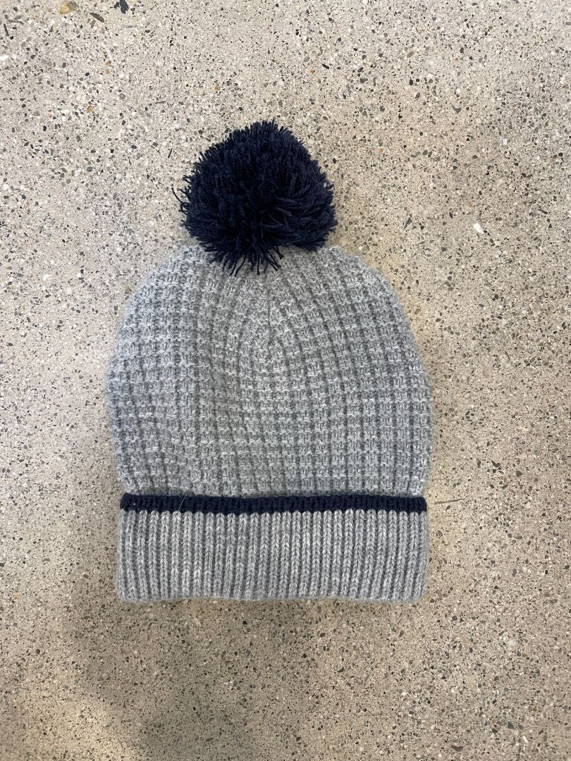 Grey Crane Kids Beanie, 8-14