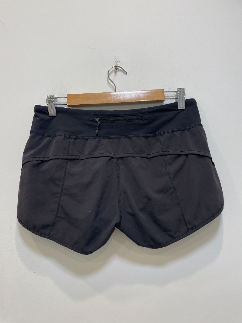 Black Lululemon Speed Up Short, 6