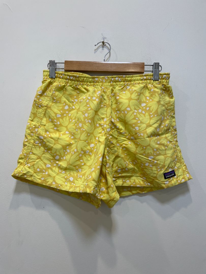Yellow Patagonia Baggies Shorts, S