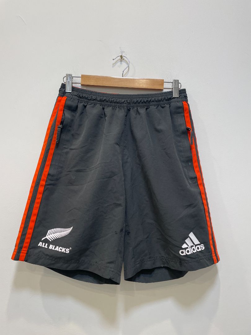 Grey Adidas All Blacks Shorts, M