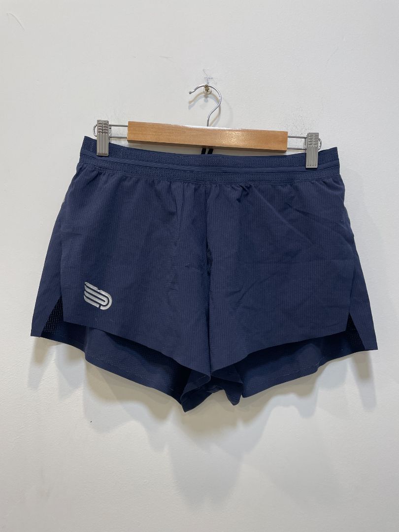 Navy Pressio Running Shorts, S