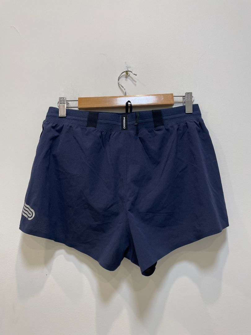 Navy Pressio Running Shorts, S