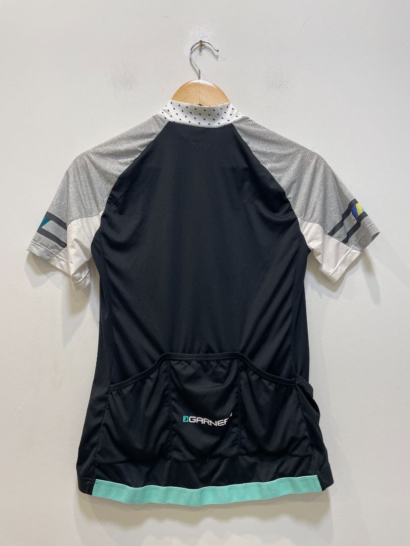 Black Louis Garneau Cycling Jersey, M