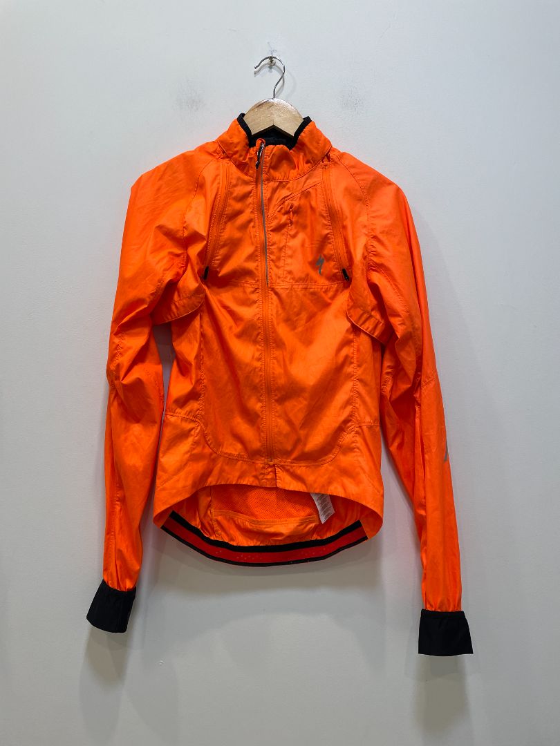 Orange Specialized Deflect Jacket, S