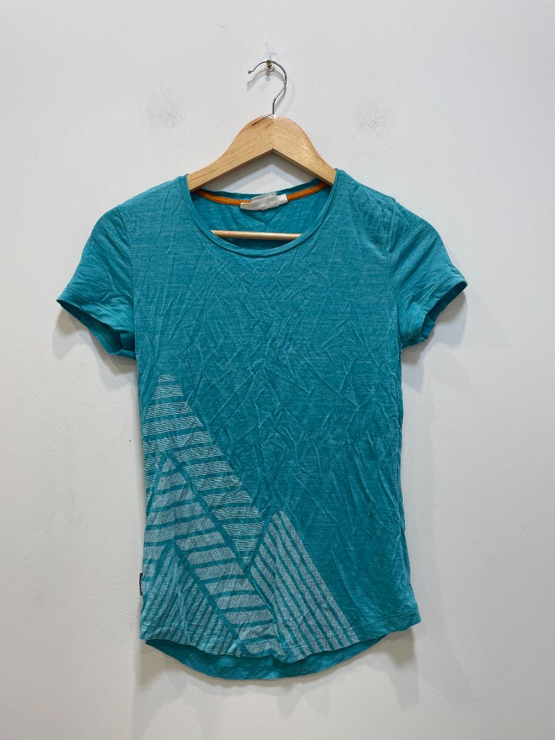 Teal Icebreaker Cool-Lite Tee, XS