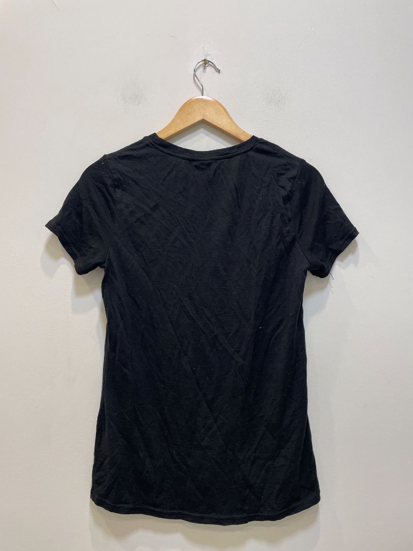 Black Macpac Merino Tee, Women’s 10