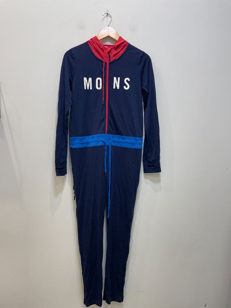 Navy Mons Royale Merino Onesie, S