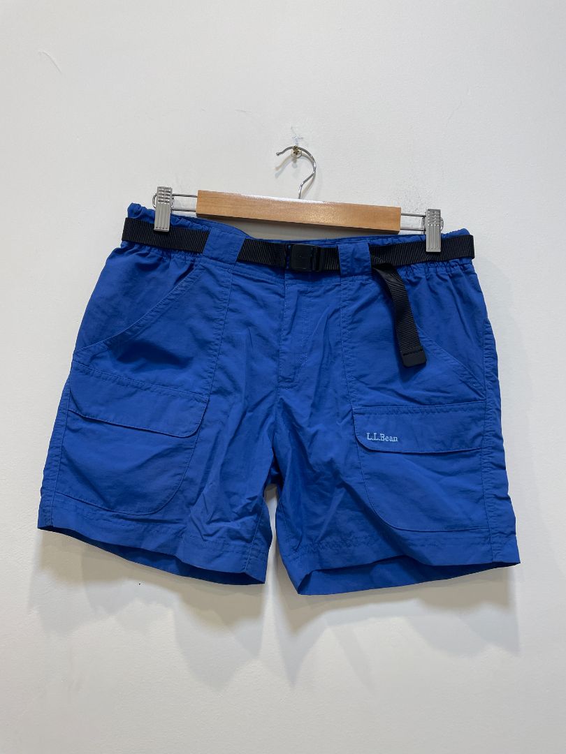 Blue L.L.Bean Hiking Shorts, Women’s L