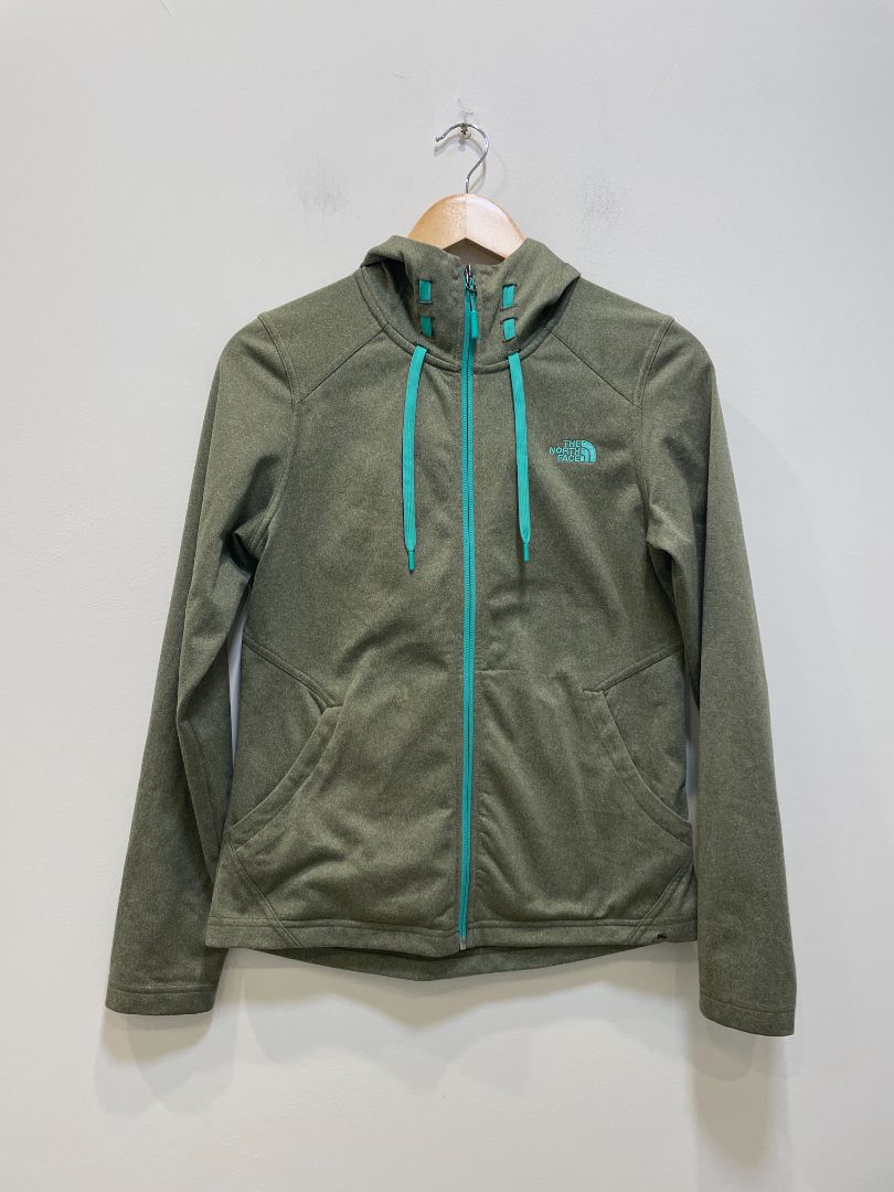 Green The North Face Full-zip hoodie, Women’s S
