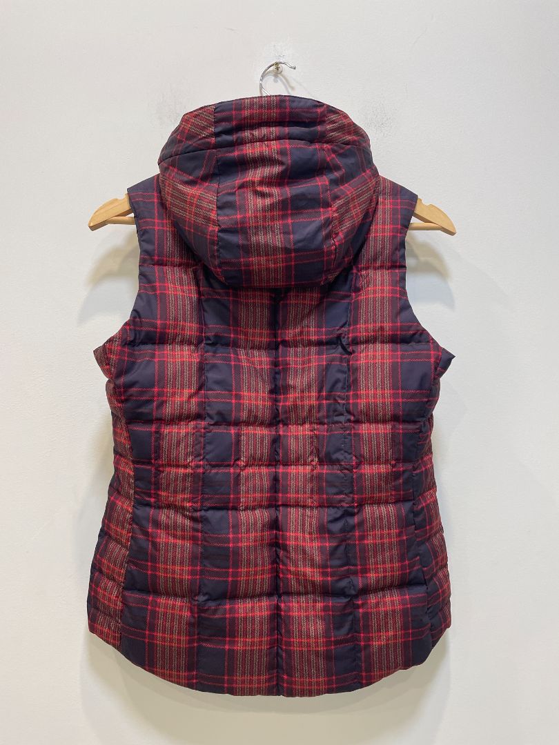 Navy Patagonia Hooded down vest, Women’s S
