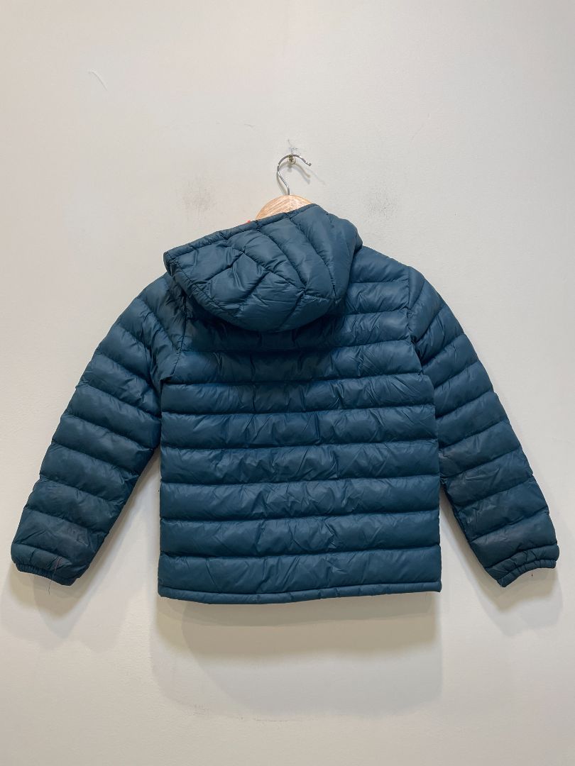 Teal Mountain Warehouse Hooded puffer jacket, 5-6 years