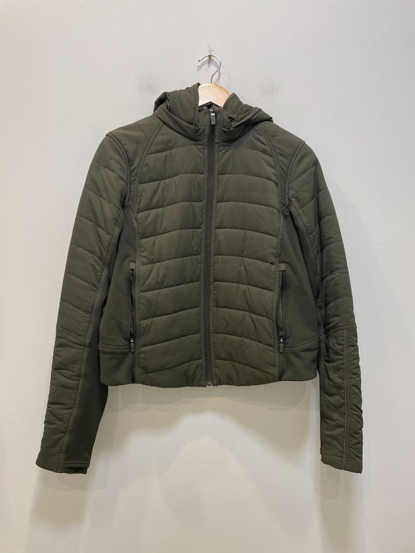 Green Lululemon Insulated Jacket