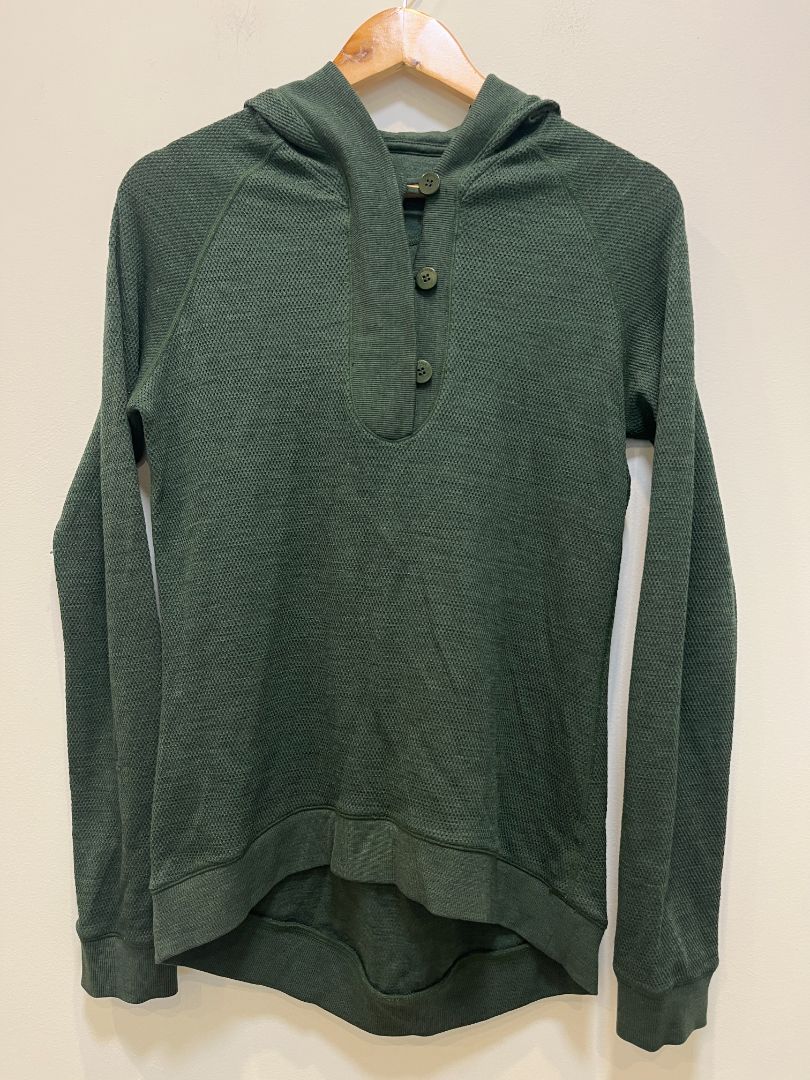 Ice breaker 1/4 Button Hoodie, Women's M