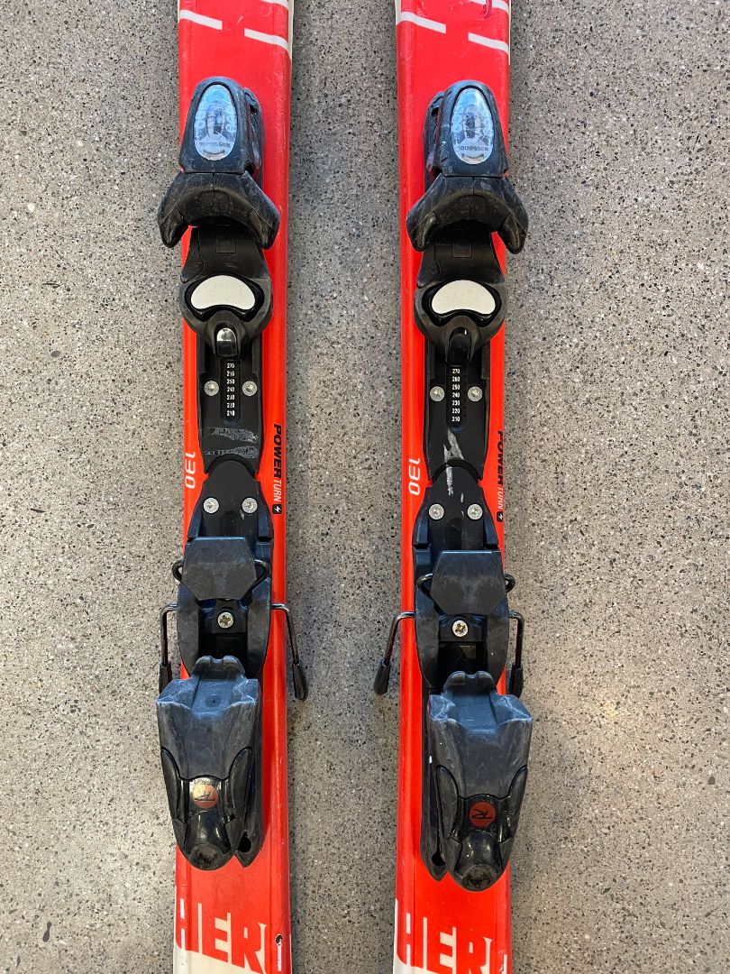 Red Rossignol Hero Junior, 130 cm
