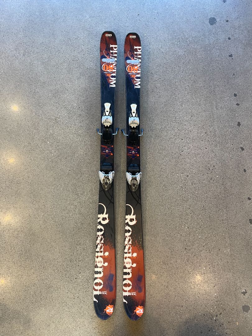 Black Rossignol Phantom SC 80, 165cm