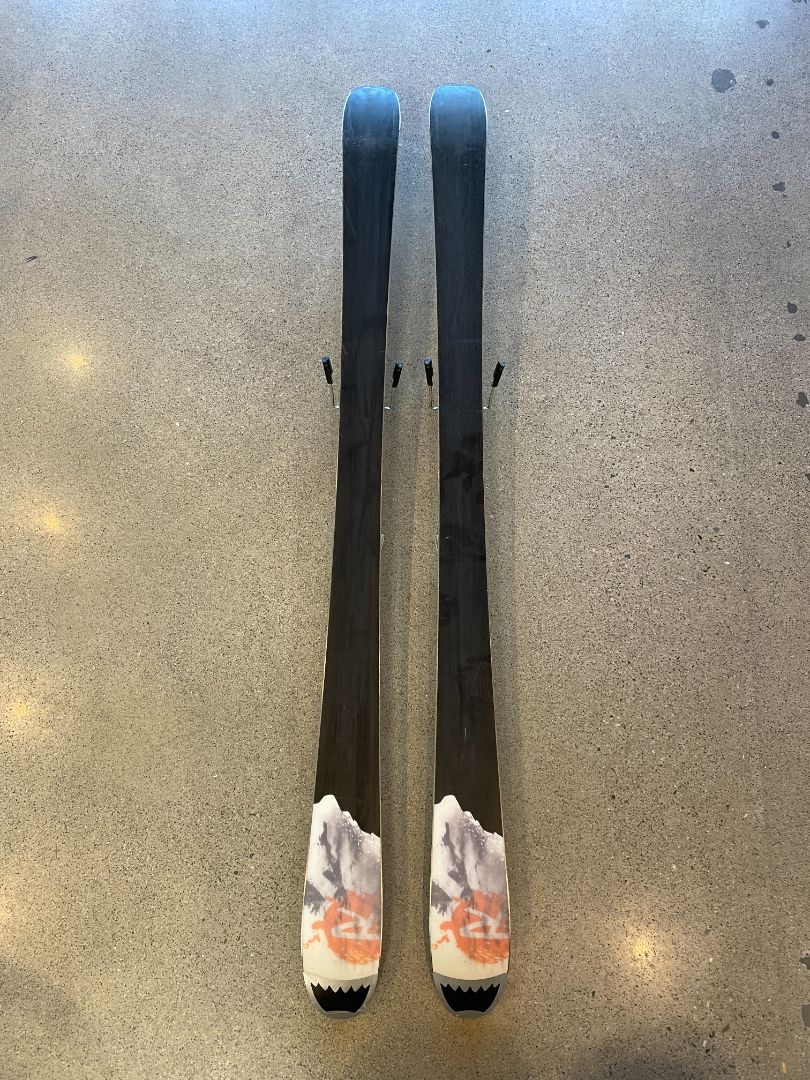 Black Rossignol Phantom SC 80, 165cm