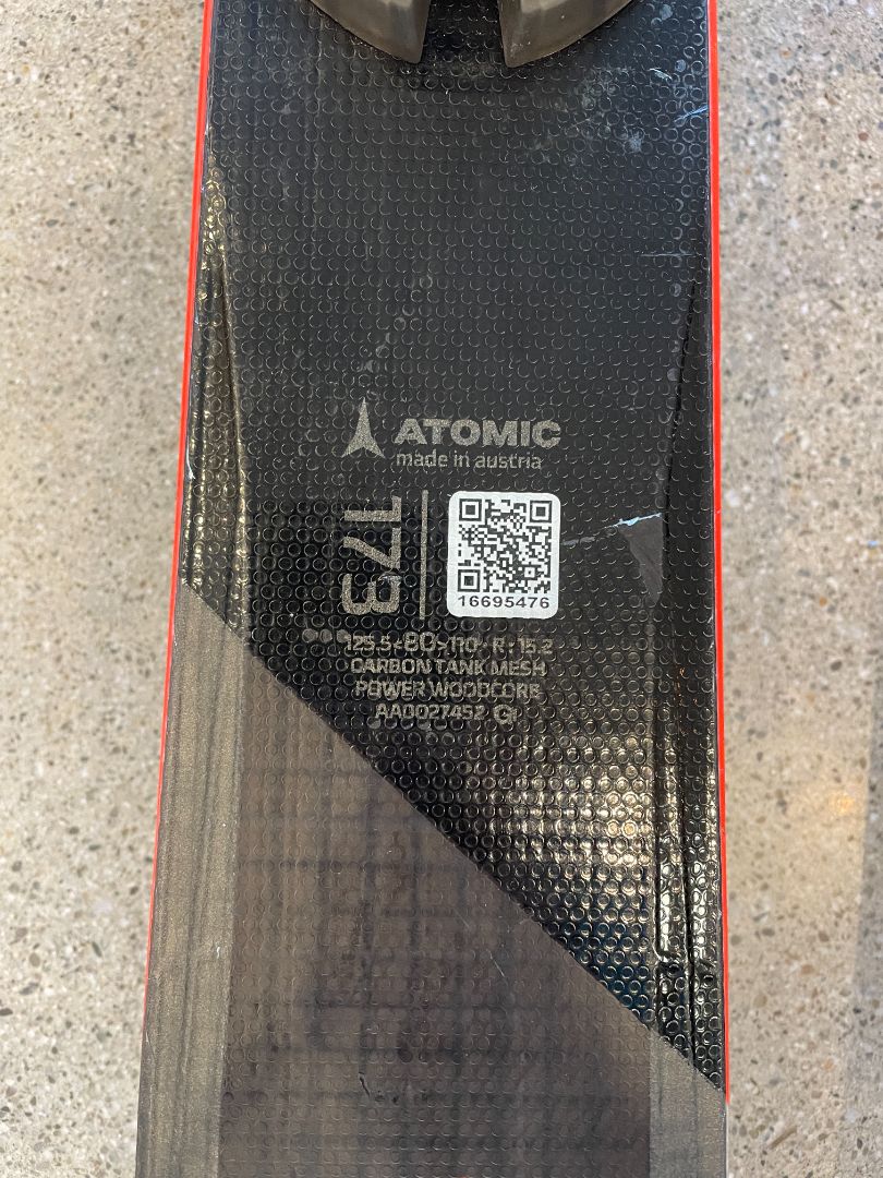 Black Atomic Vantage X 80 CTI, 173 cm
