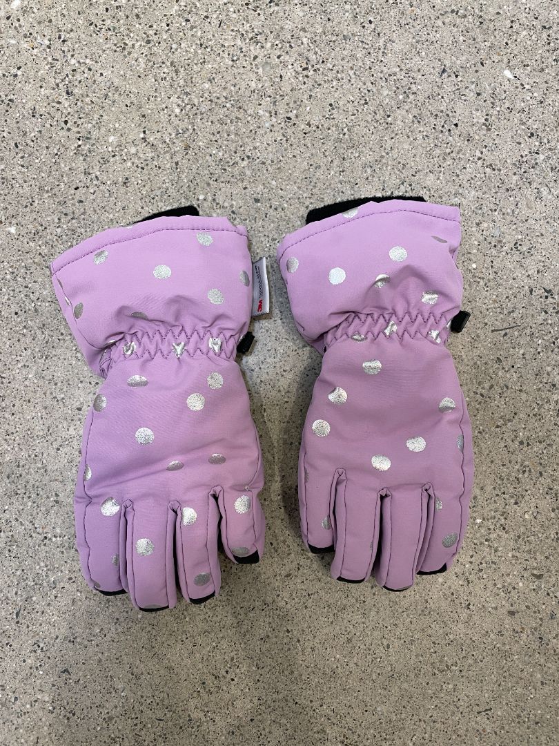 Pink H&M Snow Gloves, 8-10 yrs