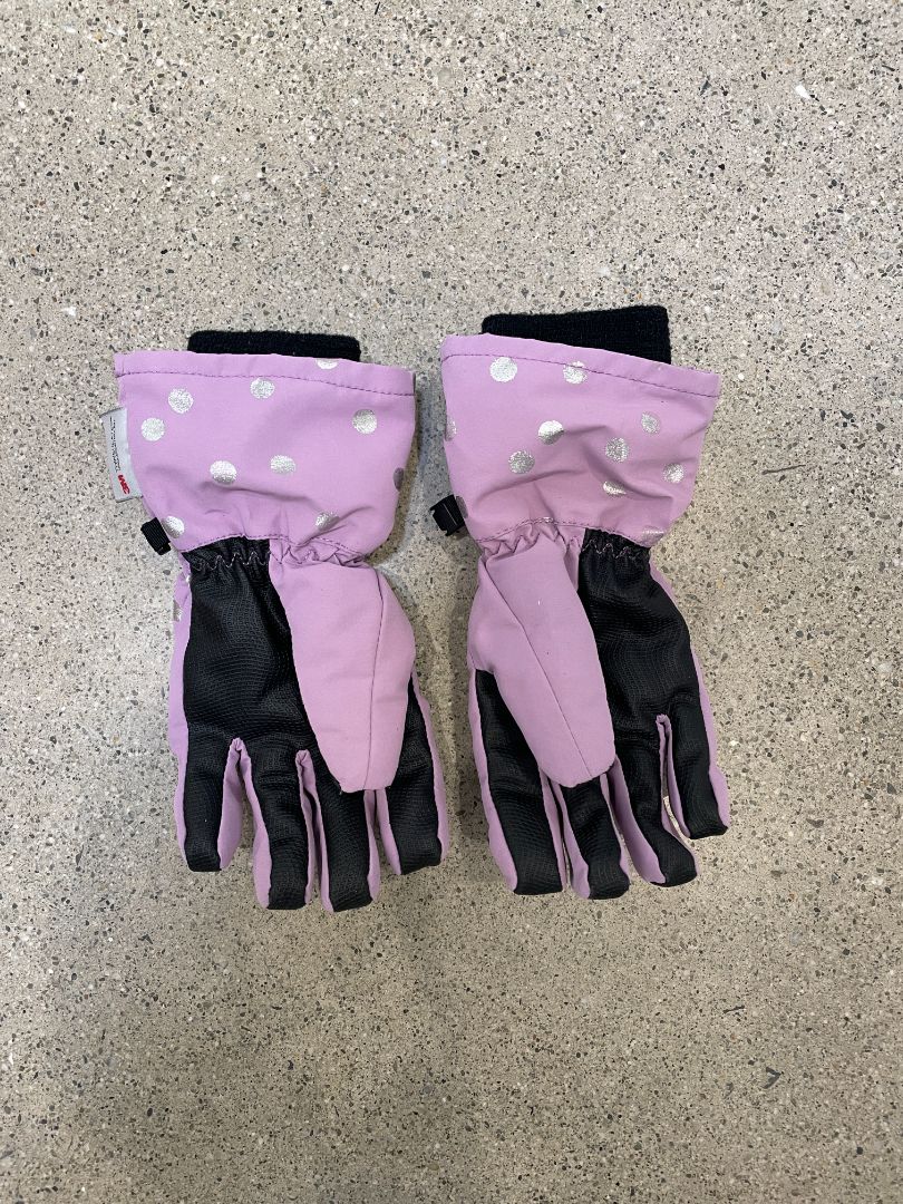 Pink H&M Snow Gloves, 8-10 yrs