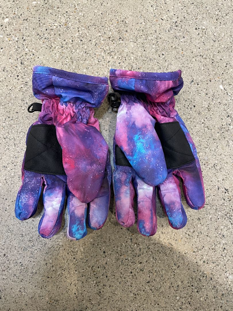 Purple  Snow Gloves, Kids