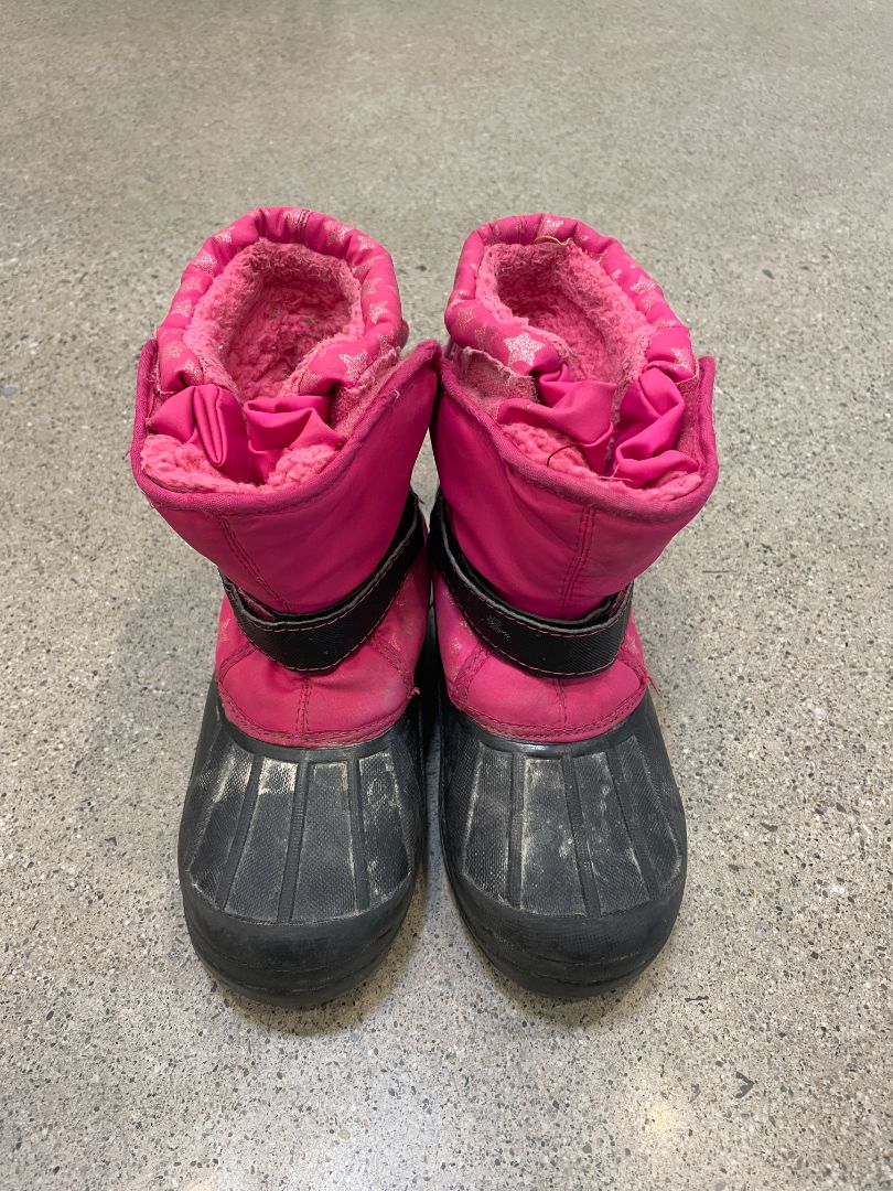 Pink Athletech Kids Snow Boots, EU 33-34