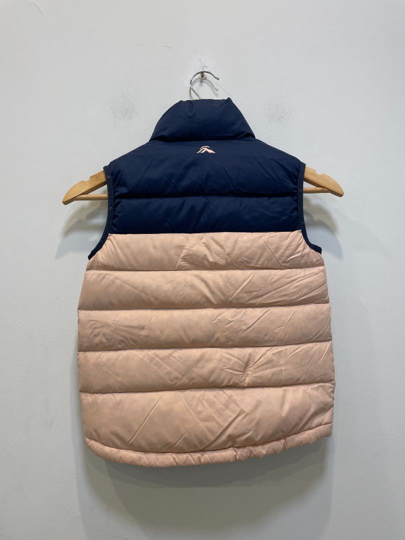 Navy Macpac Kids Puffer Vest, 6 years