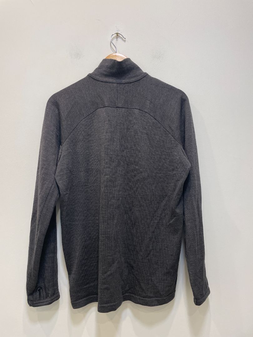 Charcoal Icebreaker Sport 320 Half Zip, M