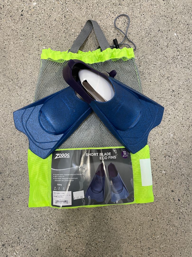 Blue Zoggs Short Blade Eco Fins, EU 30-32