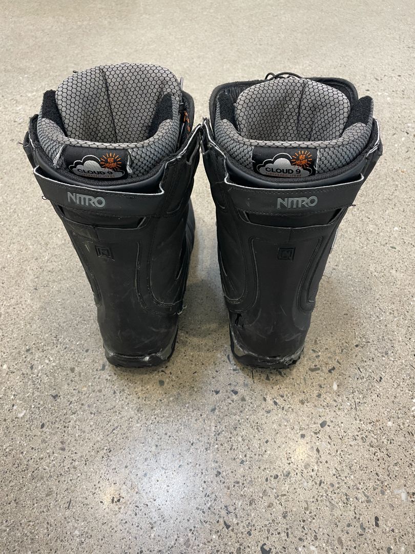 Black Nitro TLS Boots, Mondo 27