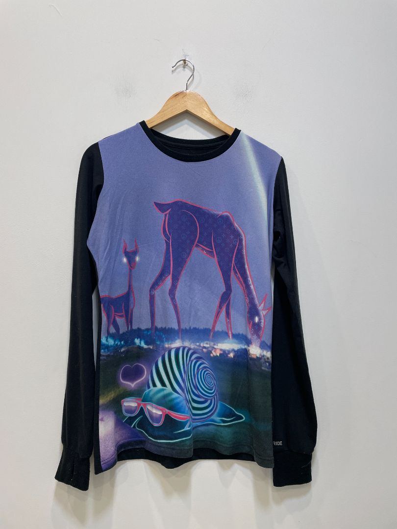 Black/Purple Burton DRYRIDE Base Layer, M