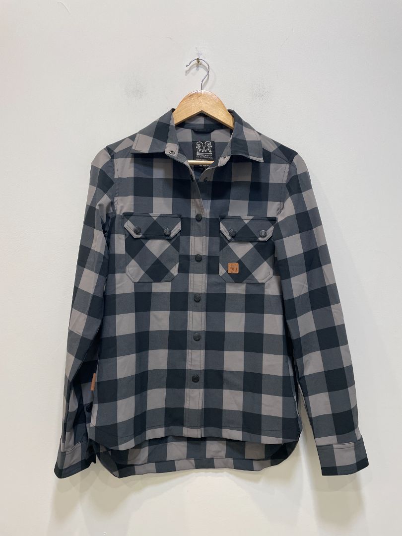 Black/Grey Chromag Riding Shirt, Women’s S