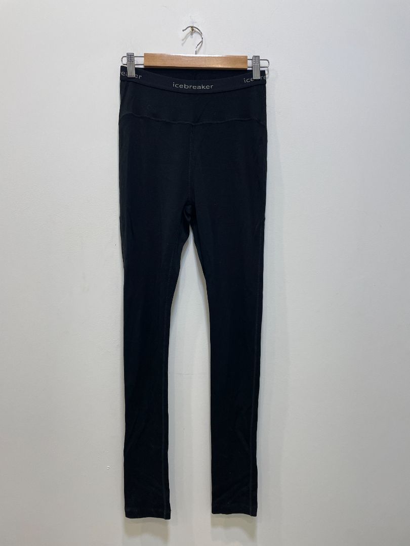 Black Icebreaker Merino 300 Leggings, Women’s M