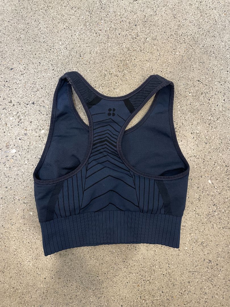 Navy Sweaty Betty Sports bra, XS