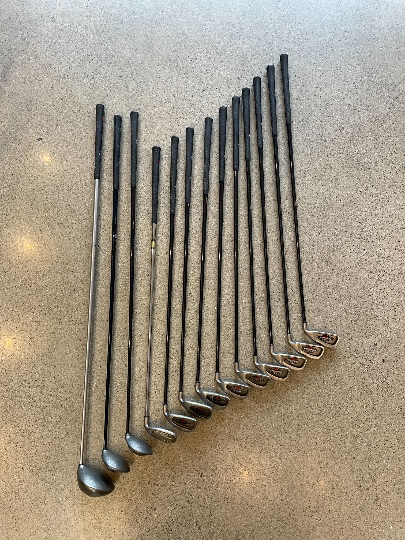 Silver Callaway Big Bertha Club Set, Right hand / Firm flex