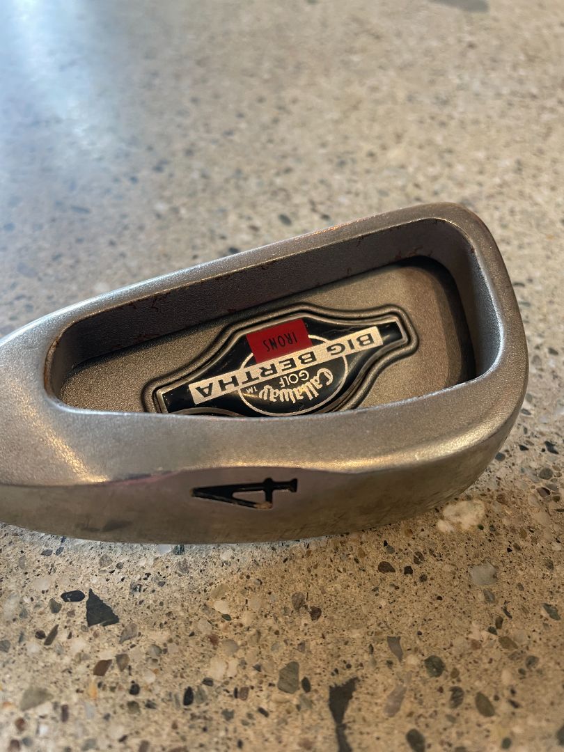 Silver Callaway Big Bertha Club Set, Right hand / Firm flex