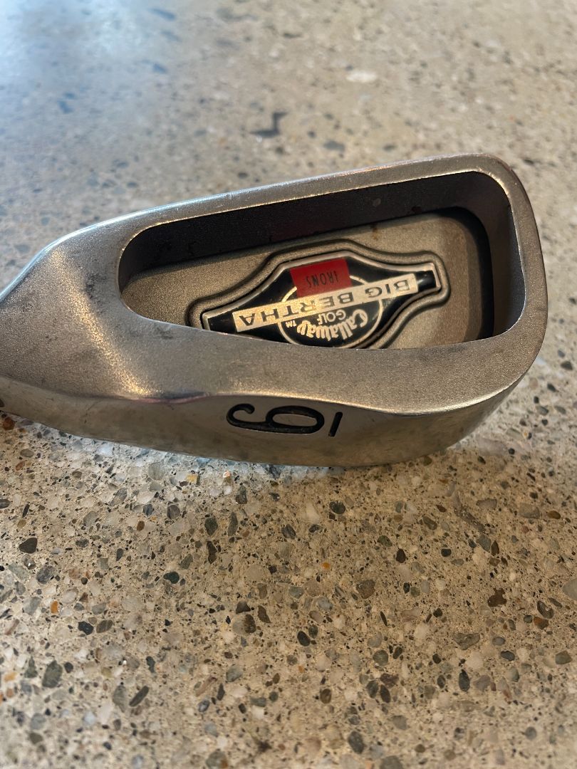 Silver Callaway Big Bertha Club Set, Right hand / Firm flex
