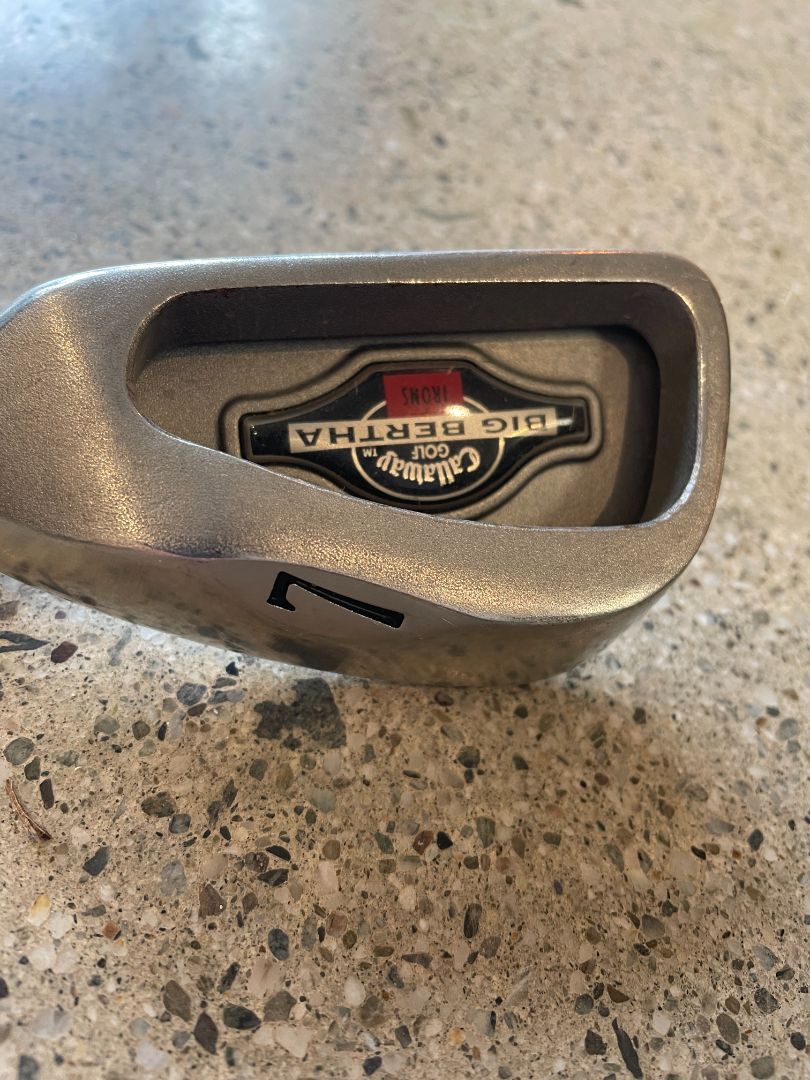 Silver Callaway Big Bertha Club Set, Right hand / Firm flex