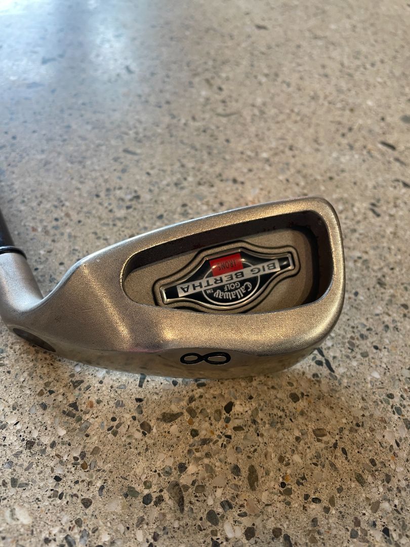 Silver Callaway Big Bertha Club Set, Right hand / Firm flex
