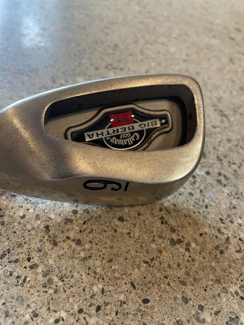 Silver Callaway Big Bertha Club Set, Right hand / Firm flex