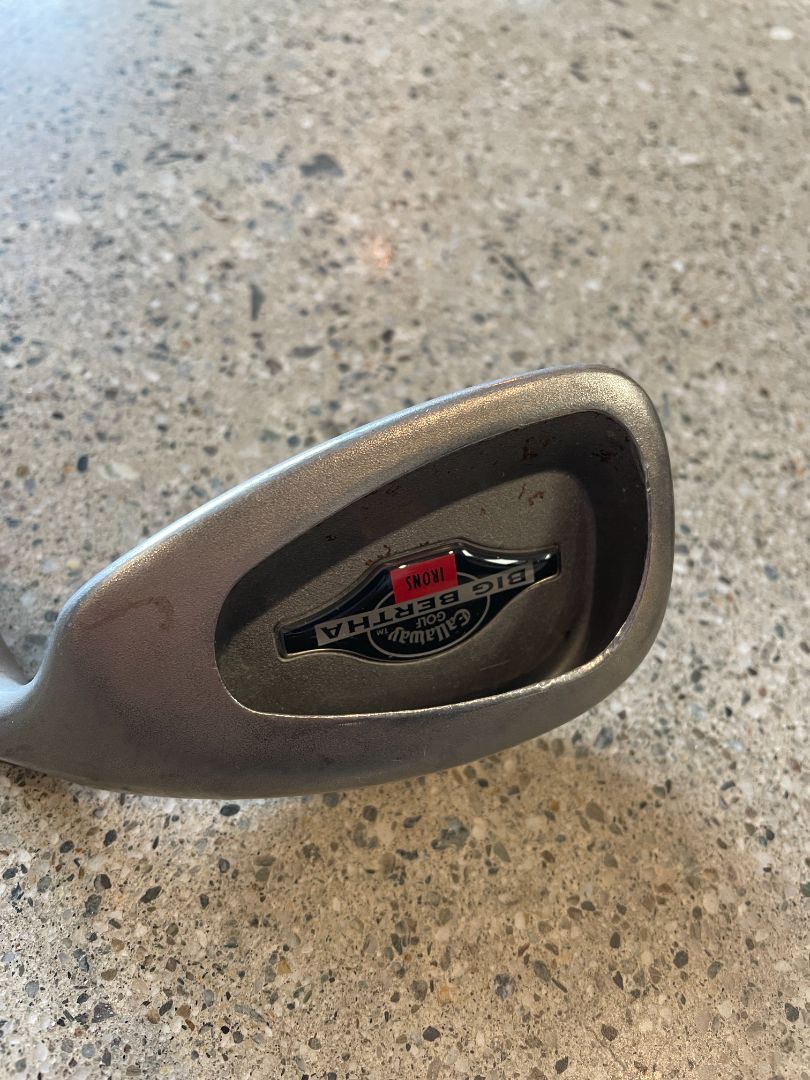 Silver Callaway Big Bertha Club Set, Right hand / Firm flex