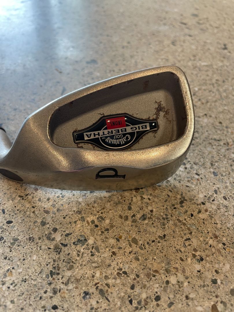 Silver Callaway Big Bertha Club Set, Right hand / Firm flex